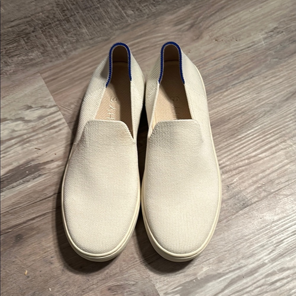 Rothy’s Cream Slip-On Shoes